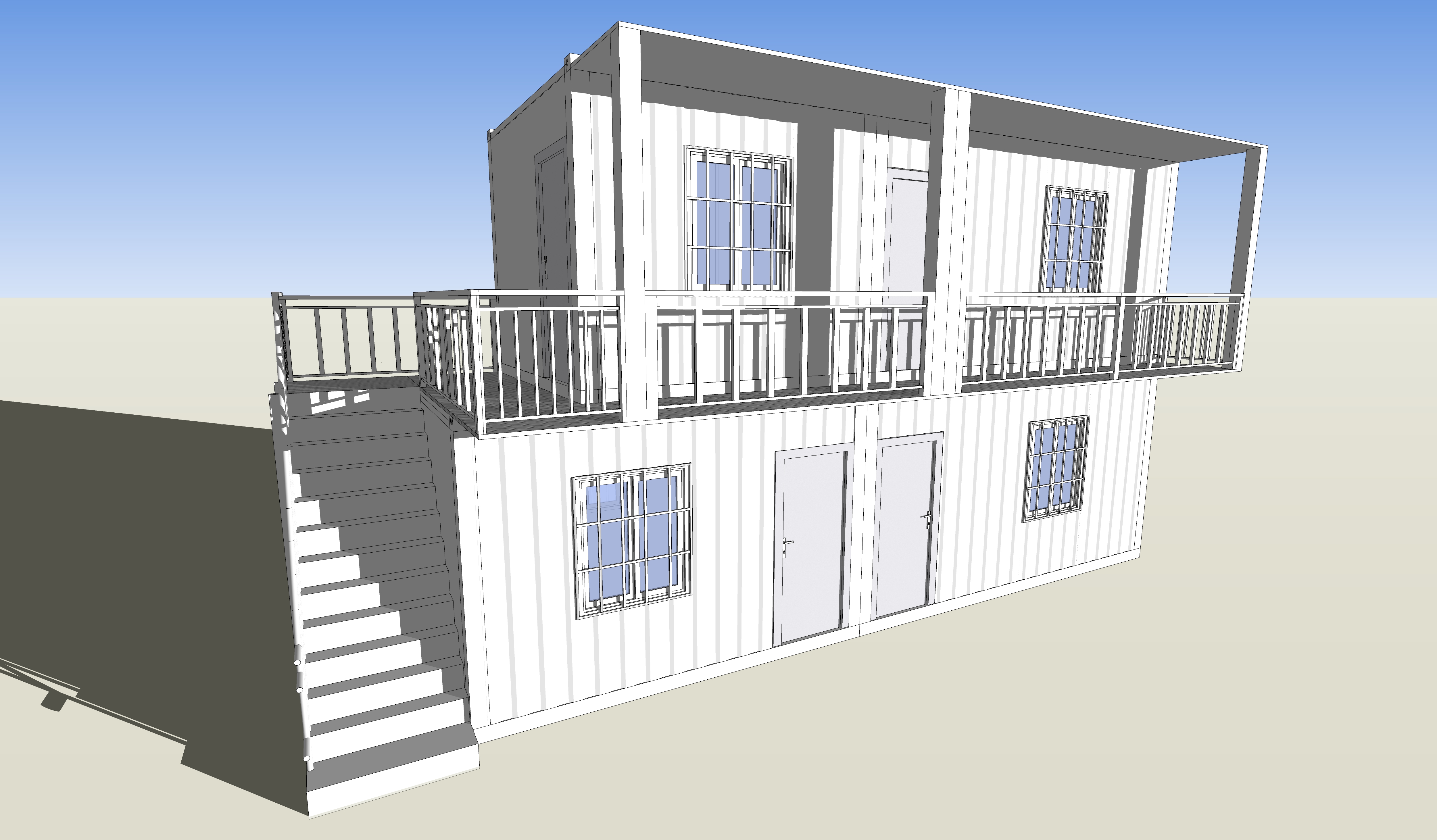 集裝箱房屋住宅 ---后工業(yè)時代的低碳建筑 集裝箱房屋住宅 ---后工業(yè)時代的低碳建筑